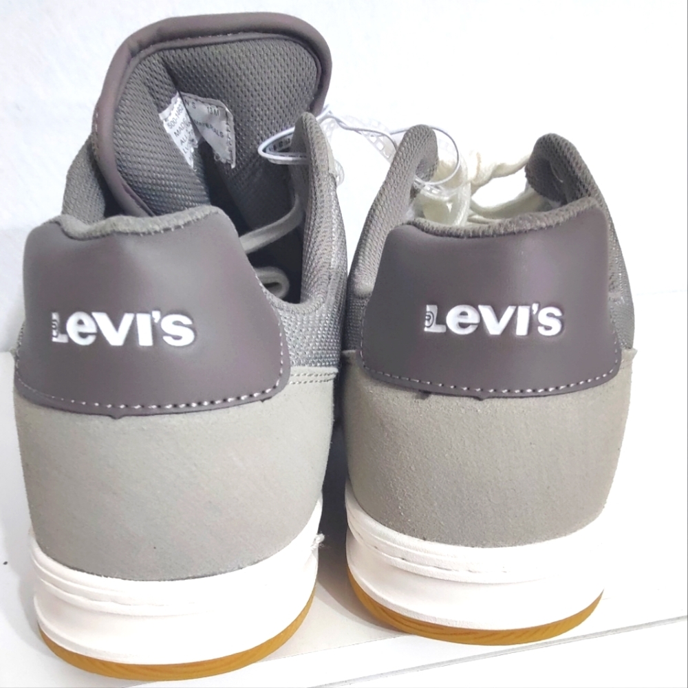 Levi's Strauss & Co. Grey Men's Shoes, Skateboard Sneakers, High Quality Size13 - Picture 3 of 7